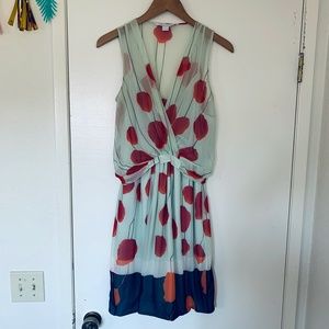 DVF Jessica Silk Poppy Dress - 8